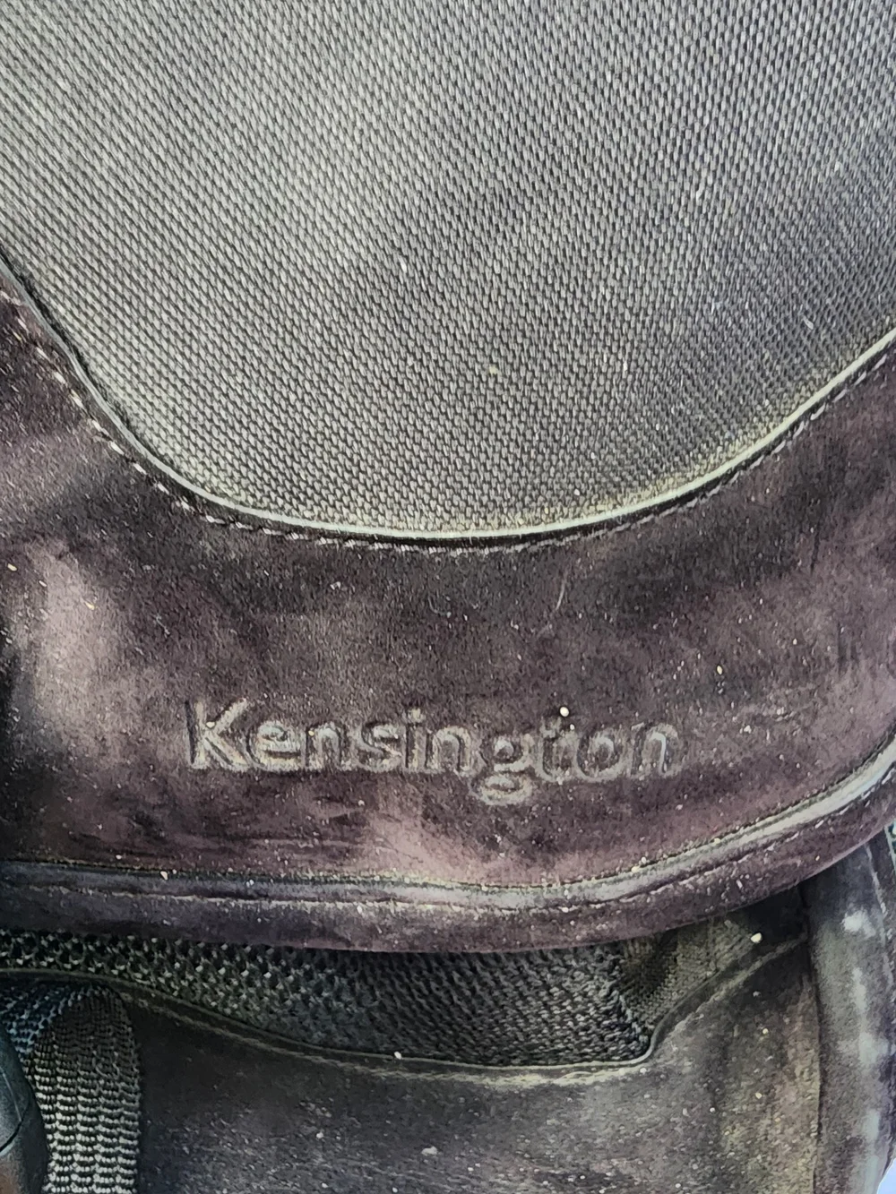 Kensington SaddleBag Hybrid Laptop Backpack Messenger Briefcase Bag Black
